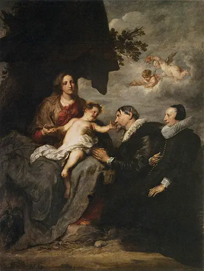 Virgin and Child with Two Donors Anthony van Dyck